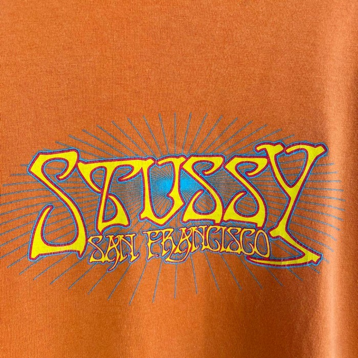STUSSY usa製 big logo T-shirt size M 配送C ステューシー　ビッグロゴTシャツ 00s | Vintage.City 古着屋、古着コーデ情報を発信