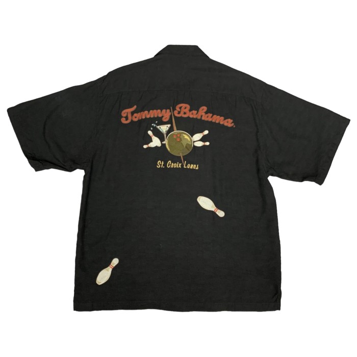“Tommy Bahama” S/S Embroidery Shirt | Vintage.City 빈티지숍, 빈티지 코디 정보
