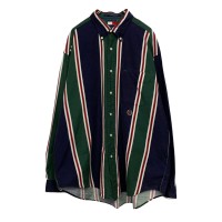 90’s “TOMMY HILFIGER” L/S Multi Stripe Shirt No2 | Vintage.City 빈티지숍, 빈티지 코디 정보