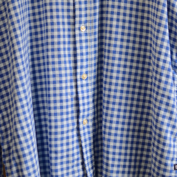 Gingham check shirt | Vintage.City 古着屋、古着コーデ情報を発信