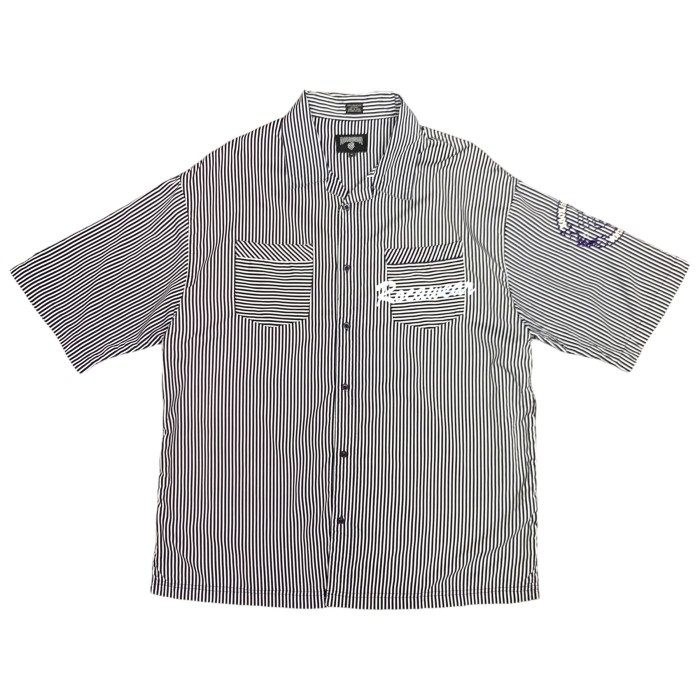 “ROCAWEAR” Half Sleeve Stripe Shirt | Vintage.City 빈티지숍, 빈티지 코디 정보