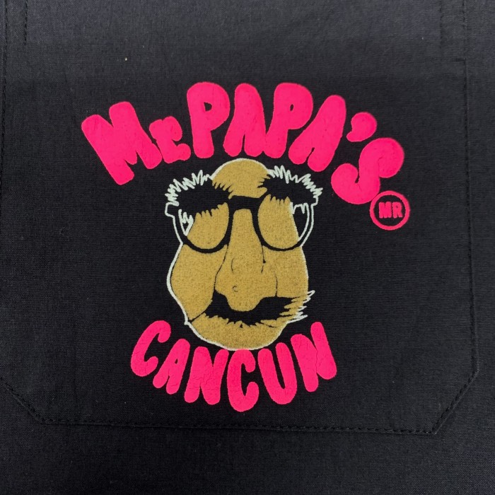 90-00’s “Mr. PAPA’S” S/S Print Shirt | Vintage.City 빈티지숍, 빈티지 코디 정보