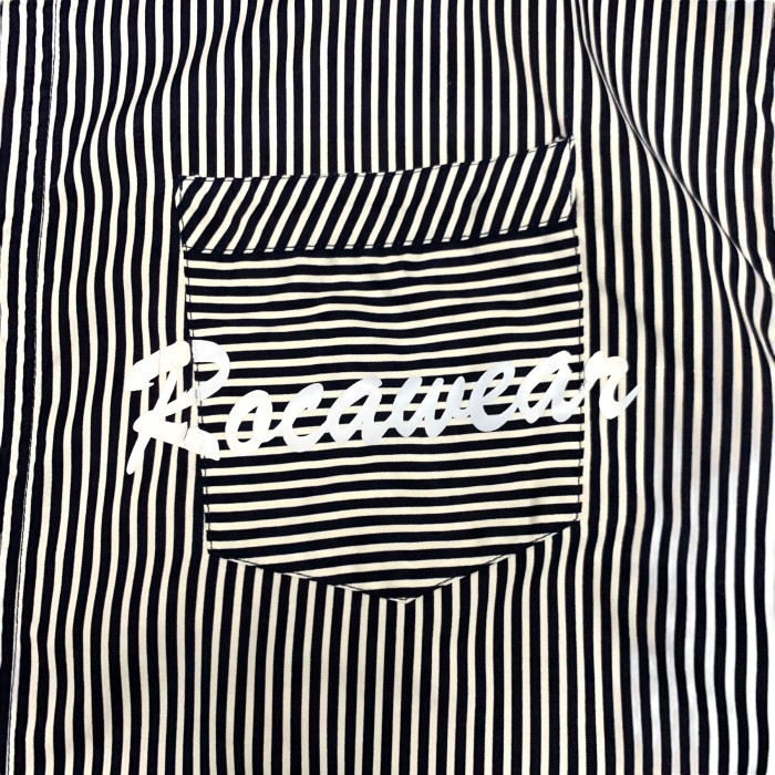 “ROCAWEAR” Half Sleeve Stripe Shirt | Vintage.City Vintage Shops, Vintage Fashion Trends