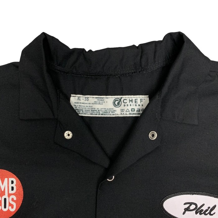 “BOMB TACOS” S/S Print Work Shirt XL | Vintage.City 빈티지숍, 빈티지 코디 정보