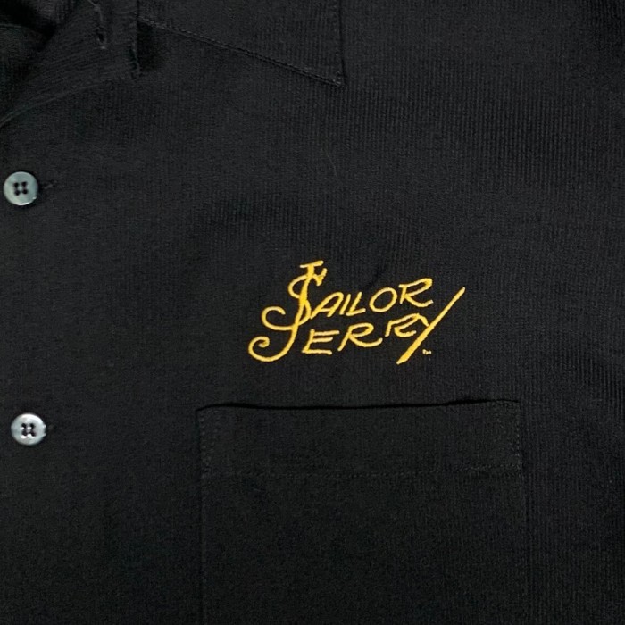 “HILTON” S/S Embroidery Shirt | Vintage.City 古着屋、古着コーデ情報を発信