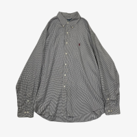 【Ralph Lauren】80~90's 千鳥格子 チェック CLASSIC FIT ボタンダウンシャツ | Vintage.City 古着屋、古着コーデ情報を発信