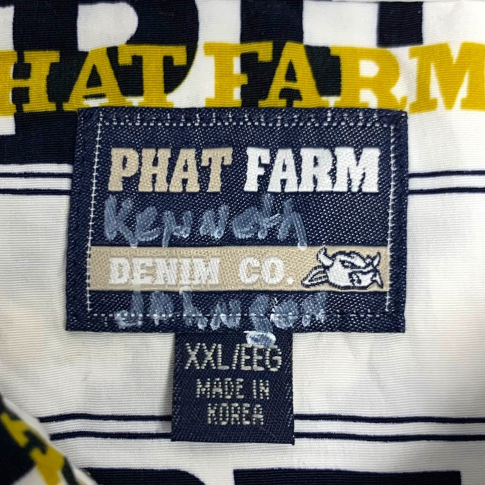 “PHAT FARM” L/S Pattern Shirt | Vintage.City 빈티지숍, 빈티지 코디 정보