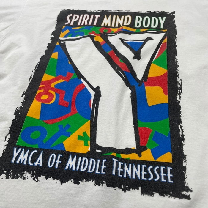 00年代 YMCA アートプリント Tシャツ アドバタイジング メンズXL | Vintage.City 빈티지숍, 빈티지 코디 정보