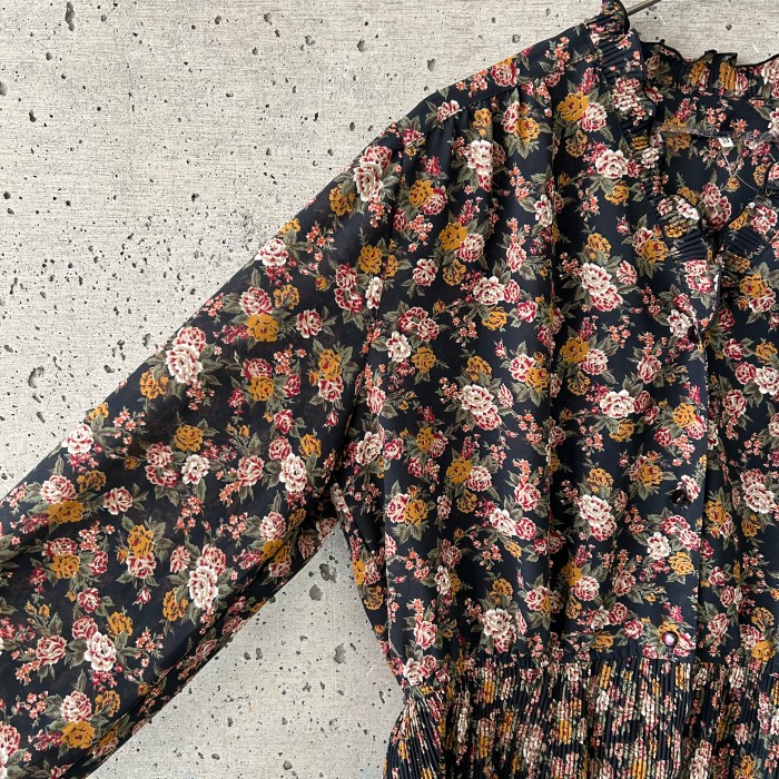 Japan vintage Floral blouse | Vintage.City 빈티지숍, 빈티지 코디 정보