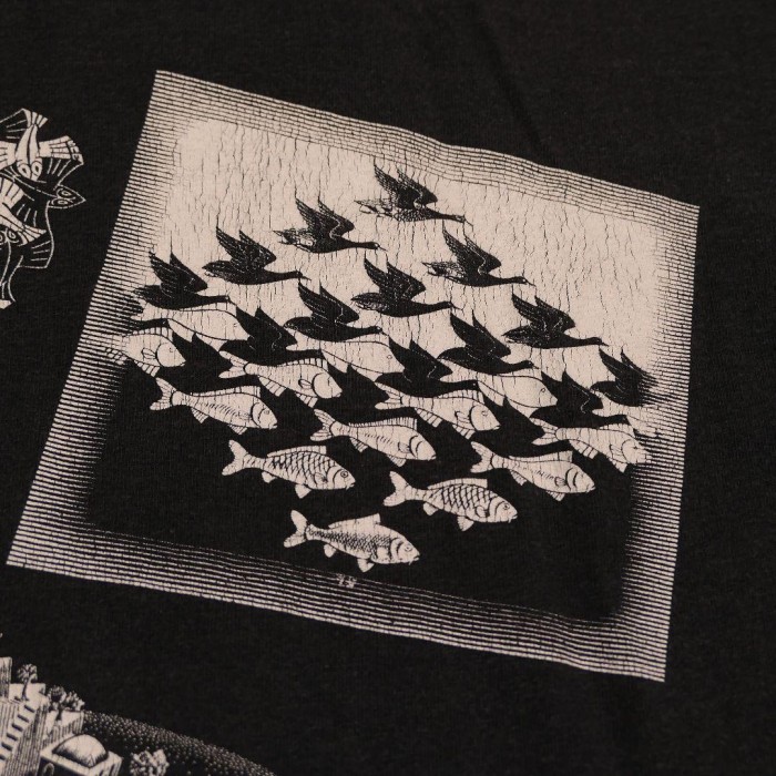 VINTAGE 90s XL Art Tee -M.C.Escher- | Vintage.City 古着屋、古着コーデ情報を発信