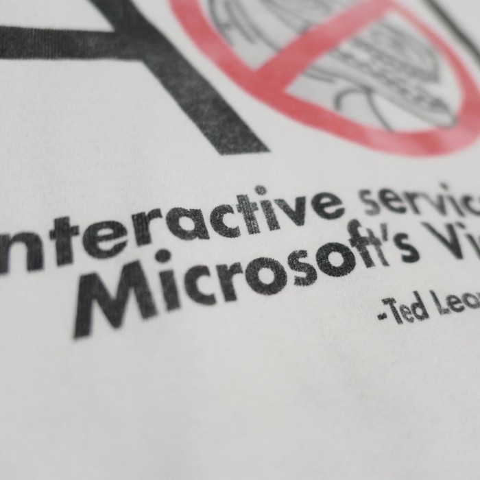 VINTAGE 90s XL Promotion Tee -Microsoft- | Vintage.City 빈티지숍, 빈티지 코디 정보