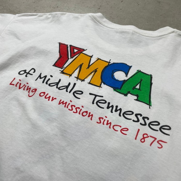 00年代 YMCA アートプリント Tシャツ アドバタイジング メンズXL | Vintage.City 古着屋、古着コーデ情報を発信
