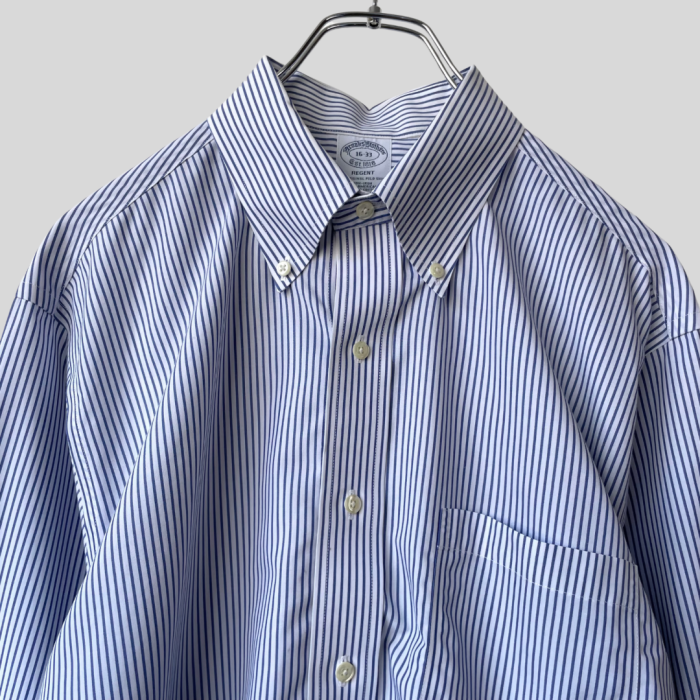 Brooks Brothers stripe shirt ブルックスブラザーズ ストライプシャツ | Vintage.City 古着屋、古着コーデ情報を発信