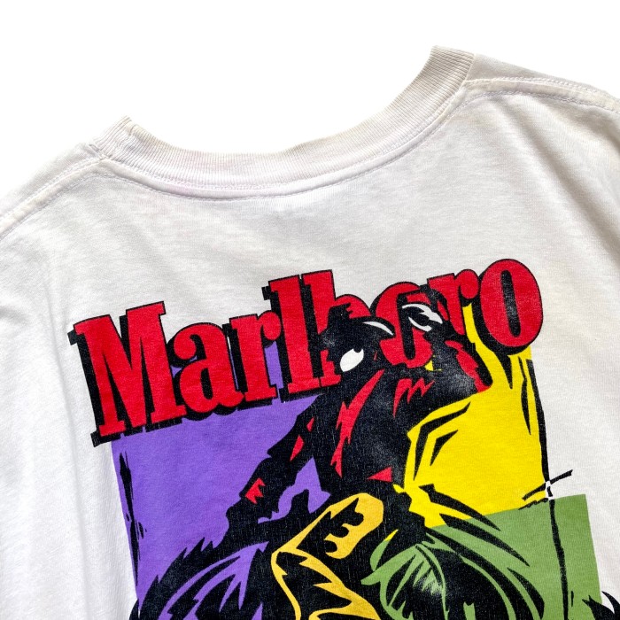 90’s “Marlboro” Print Tee Boro | Vintage.City 古着屋、古着コーデ情報を発信