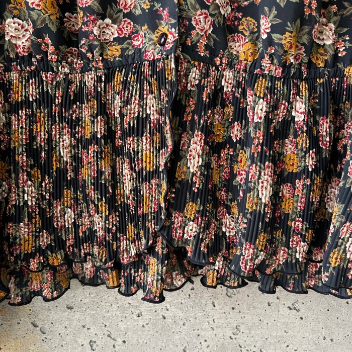 Japan vintage Floral blouse | Vintage.City 古着屋、古着コーデ情報を発信