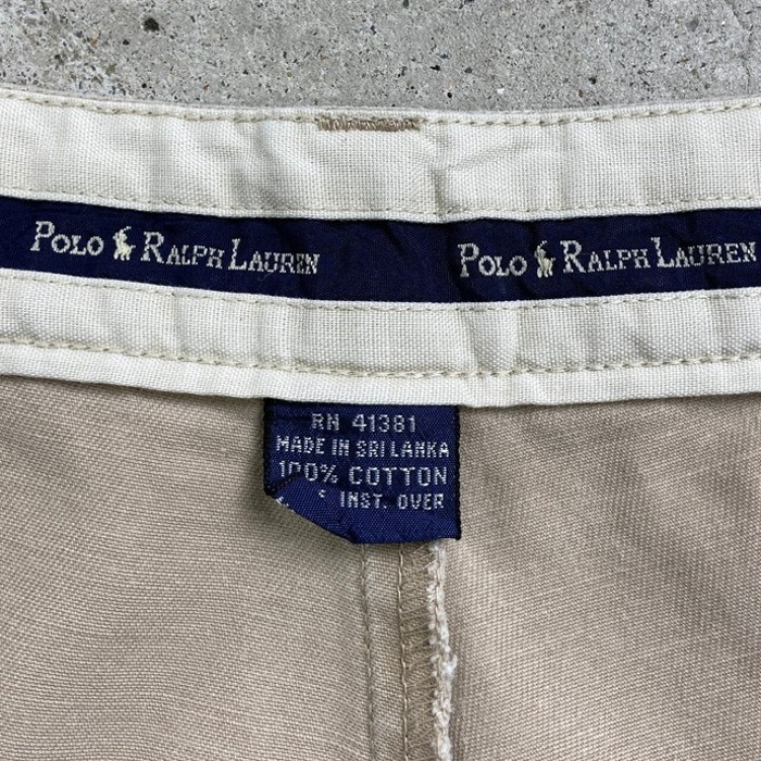 90年代 Ralph Lauren ラルフローレン 2タック ワイド チノショーツ ショートパンツ メンズW37相当 | Vintage.City 古着屋、古着コーデ情報を発信