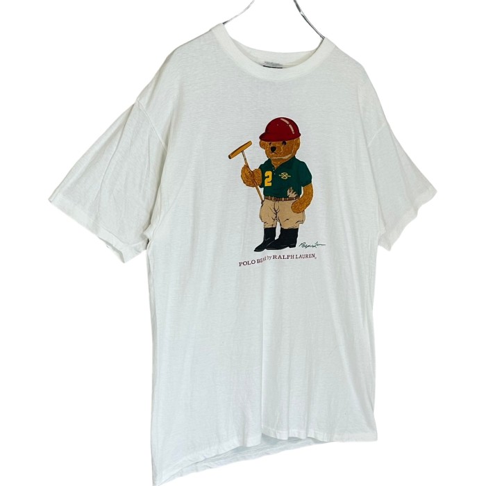 Ralph Lauren Tシャツ プリントロゴ ポロベア アメリカ製 90s | Vintage.City 古着屋、古着コーデ情報を発信