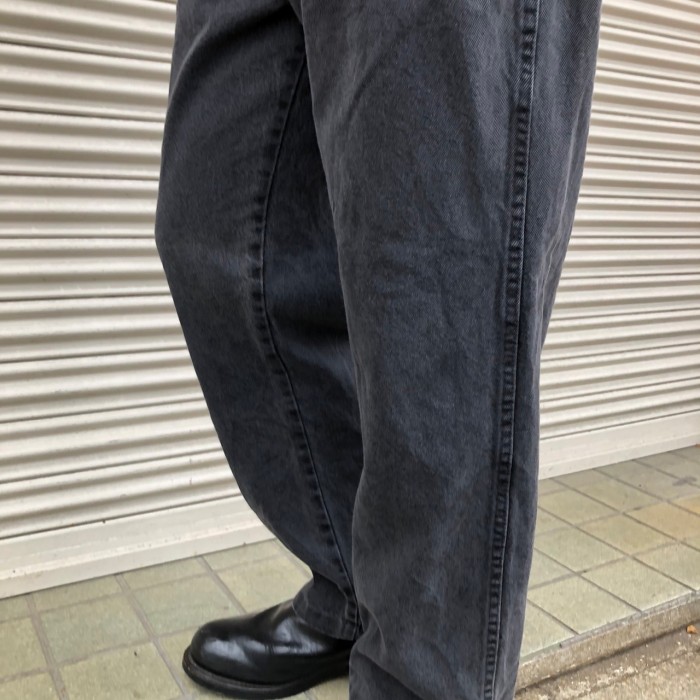 90s Rustler Wrangler ラスラー ラングラー デニムパンツ Black Denim Pants 80s ヴィンテージ ブラックデニム 後染め W38 L30 96cm | Vintage.City 빈티지숍, 빈티지 코디 정보
