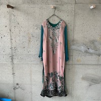 Sheer slit dress | Vintage.City 古着屋、古着コーデ情報を発信