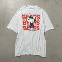 90年代 スヌーピー CHICAGO BEARS Tワンピ プリントTシャツ キャラクターTシャツ レディース | Vintage.City 빈티지숍, 빈티지 코디 정보