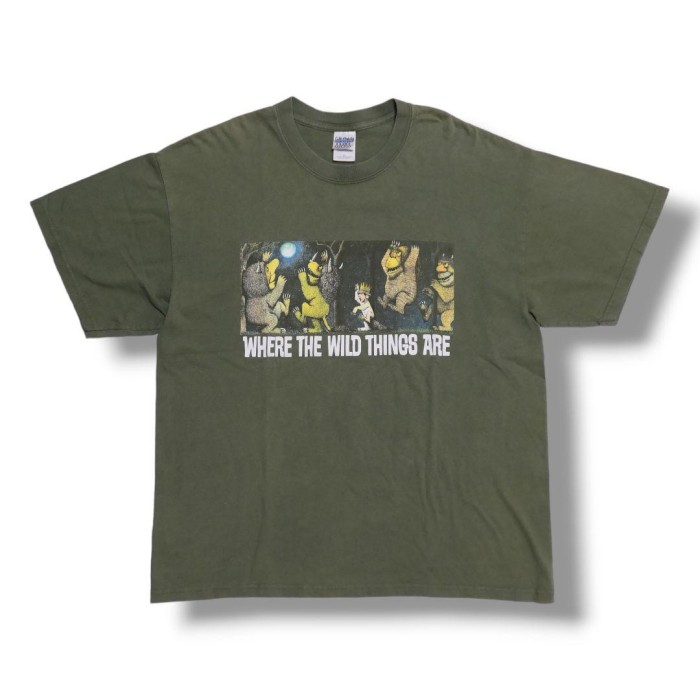 VINTAGE 90-00s XL Character Tee -WHERE THE WILD THINGS ARE- | Vintage.City 빈티지숍, 빈티지 코디 정보