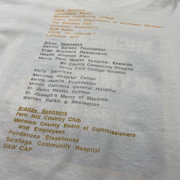 90年代 USA製 MICHIGAN SENIOR OLYMPICS プリントTシャツ メンズM相当 | Vintage.City 빈티지숍, 빈티지 코디 정보