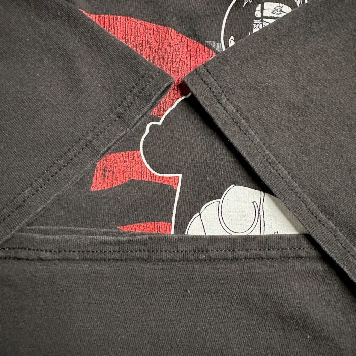NARUTO   ナルト　イタチ　写輪眼　アニメTシャツ　黒 | Vintage.City 古着屋、古着コーデ情報を発信