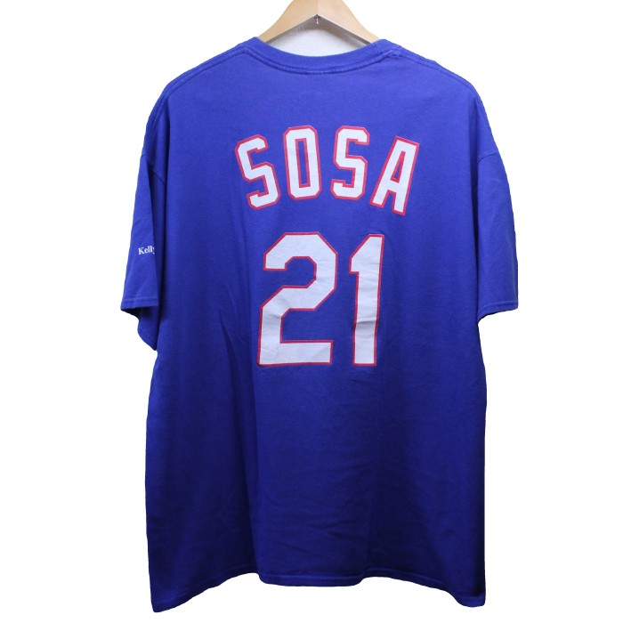 MLB Texas Rangers SOSA #21 JERZEES Tee / メジャーリーグ テキサス・レンジャーズ サミー・ソーサ Tシャツ XL | Vintage.City 古着屋、古着コーデ情報を発信