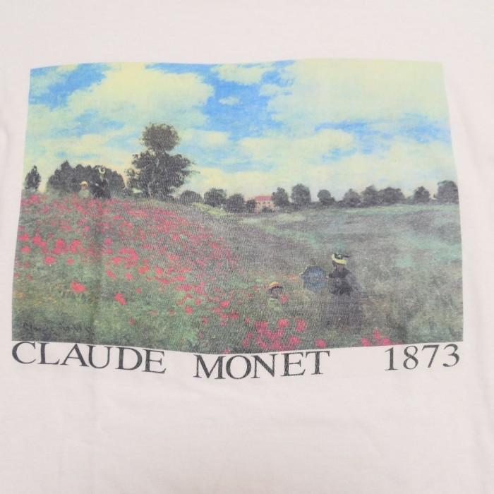 VINTAGE 90s L Art Tee -Claude Monet- | Vintage.City 古着屋、古着コーデ情報を発信