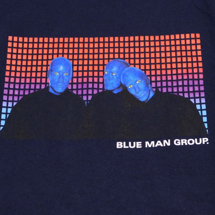 VINTAGE 00s XL Artist Tee -BLUE MAN GROUP- | Vintage.City 古着屋、古着コーデ情報を発信