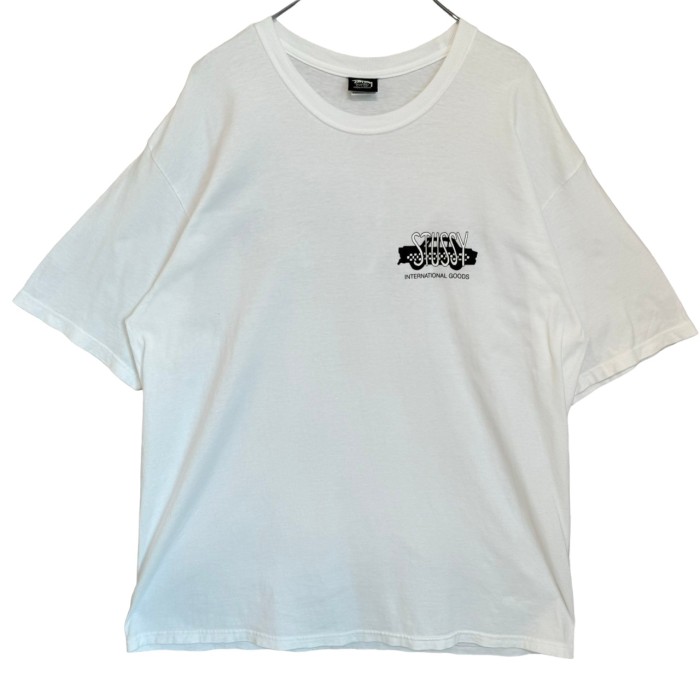 stussy ステューシー Tシャツ XL バックロゴ プリントロゴ | Vintage.City 古着屋、古着コーデ情報を発信