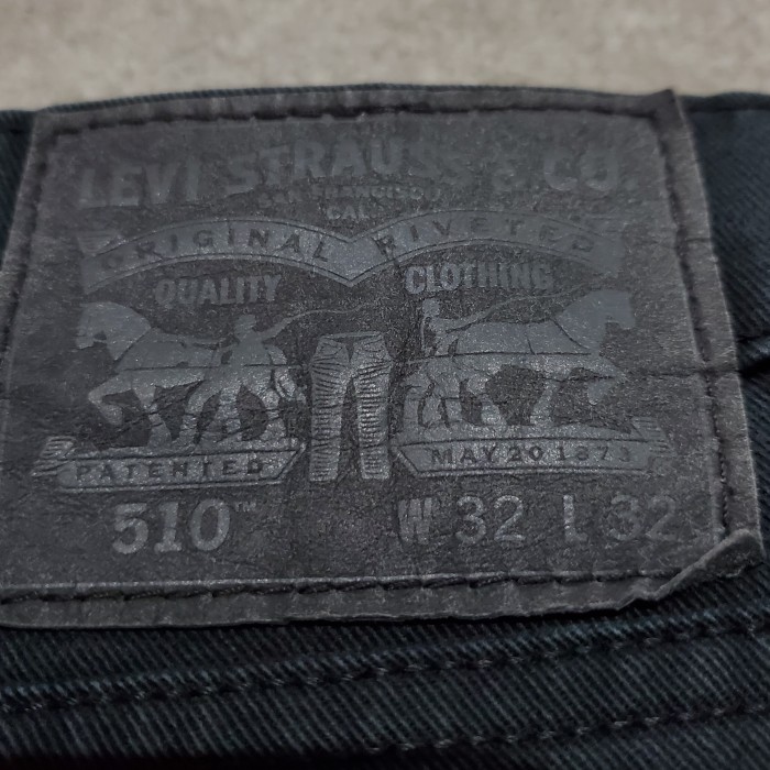 Levi's リーバイス510 黒ブラックデニムジーンズパンツスキニータイト古着 | Vintage.City 빈티지숍, 빈티지 코디 정보
