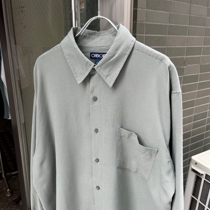 rayon / polyester shirt | Vintage.City 古着屋、古着コーデ情報を発信