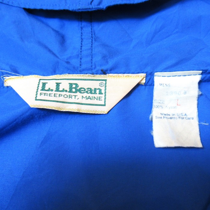 80S L.L.BEAN ナイロン アノラックパーカー【L】 | Vintage.City 빈티지숍, 빈티지 코디 정보