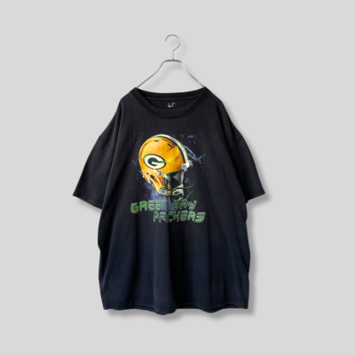 NFL printed T-shirt パッカーズ プリントTシャツ | Vintage.City Vintage Shops, Vintage Fashion Trends