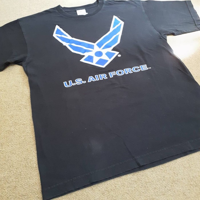 U.S.A.F  print t-shirt（Made in USA | Vintage.City 古着屋、古着コーデ情報を発信
