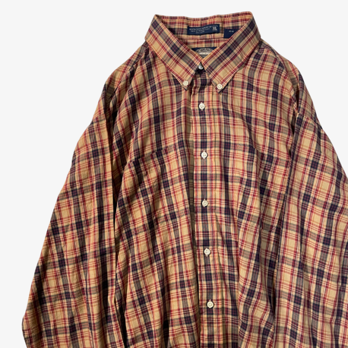 【TOWNCRAFT】80's ロングスリーブチェックシャツ | Vintage.City 빈티지숍, 빈티지 코디 정보