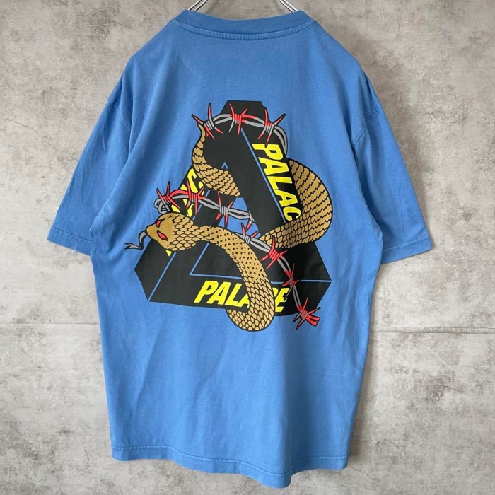 PALACE snake design back print T-shirt size L 配送B　パレス　スネーク　バックプリントTシャツ | Vintage.City 古着屋、古着コーデ情報を発信