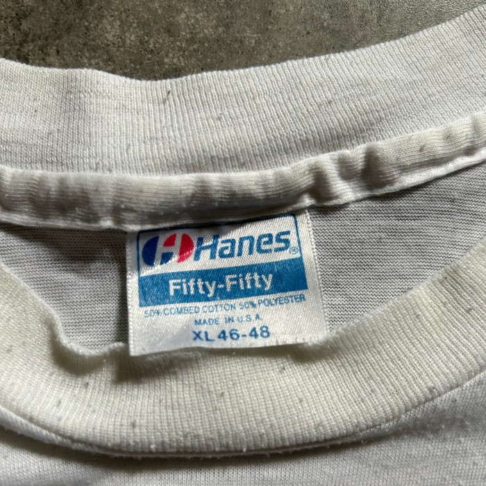 80s Hanes ヘインズ ヴィンテージtシャツ XL ホワイト | Vintage.City 빈티지숍, 빈티지 코디 정보