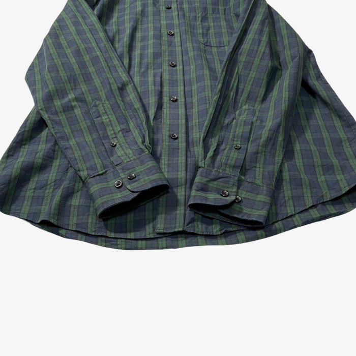 【Croft&Barrow】ボタンダウン ダークチェックシャツ | Vintage.City 古着屋、古着コーデ情報を発信