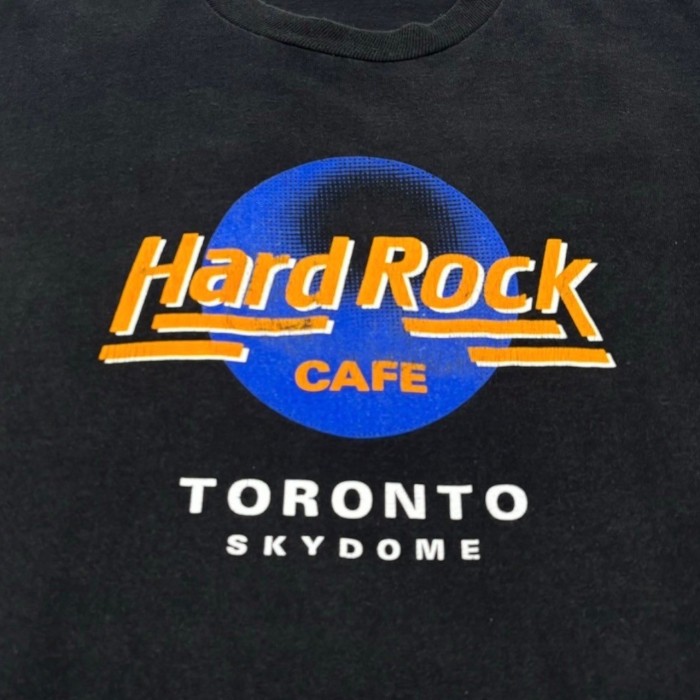 90's “Hard Rock CAFE” Print Tee Made in CANADA | Vintage.City 빈티지숍, 빈티지 코디 정보