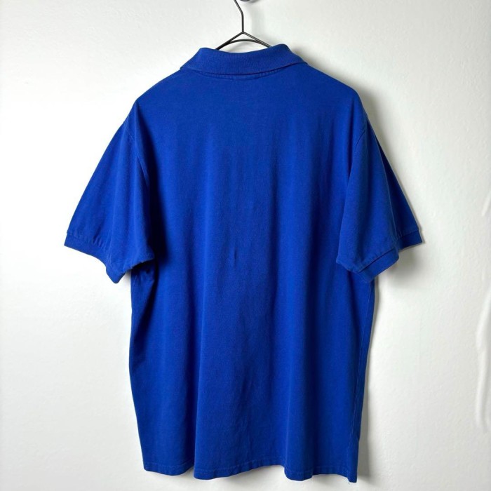 90s ラコステ フランス ポロシャツ 鹿の子 半袖 ブルー サイズ7 2XL | Vintage.City 古着屋、古着コーデ情報を発信
