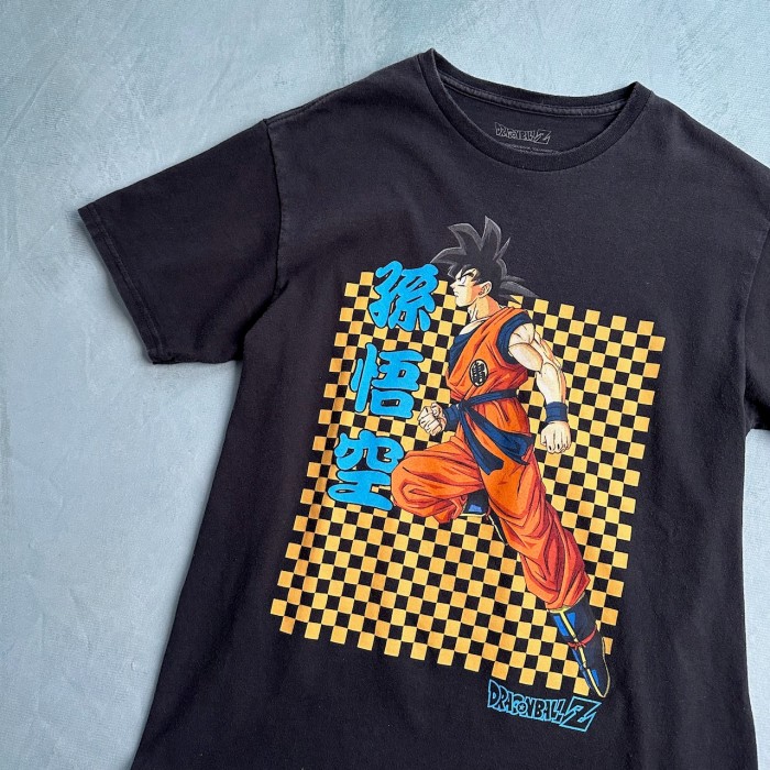 DORAGONBALL　ドラゴンボール　孫悟空　アニメTシャツ　黒 | Vintage.City 빈티지숍, 빈티지 코디 정보