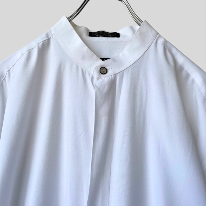 Band collar shirt バンドカラーシャツ | Vintage.City 古着屋、古着コーデ情報を発信