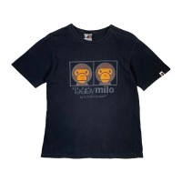 90's “A BATHING APE” Print Tee「baby milo」Made in JAPAN | Vintage.City 古着屋、古着コーデ情報を発信