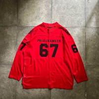 90s ラルフローレンポロジーンズ フットボールtシャツ M ナンバリング | Vintage.City 빈티지숍, 빈티지 코디 정보
