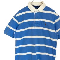 Ralph Lauren ポロシャツ 刺繍ロゴ ワンポイントロゴ ボーダー | Vintage.City 빈티지숍, 빈티지 코디 정보