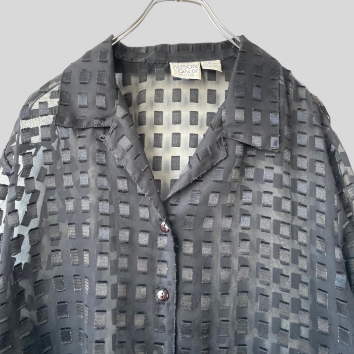 Sheer design shirt シアーシャツ | Vintage.City 古着屋、古着コーデ情報を発信
