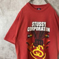 STUSSY chanel logo print T-shirt size M 配送A ステューシー　メキシコ製　スカル　両面プリントTシャツ | Vintage.City 古着屋、古着コーデ情報を発信