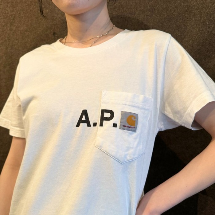 A.P.C.×Carhartt ポケットTシャツ | Vintage.City 古着屋、古着コーデ情報を発信